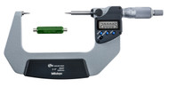 Mitutoyo 342-353-30 - 2-3" / 50-76mm Digimatic Point Micrometers 15 Deg. IP65 SPC 
