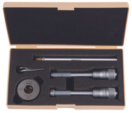 Mitutoyo 368-995- .5 - .8" Holtest (Type II) 6 PC Internal Micrometer Set 