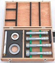Mitutoyo 368-996 - Holtest (Type II) 8 PC Internal Micrometer Set .8 - 2" 