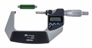 Mitutoyo 395-373-30 - Digimatic Spherical Face Micrometer 2 - 3"/75 mmS-S, SPC IP65 w Certification