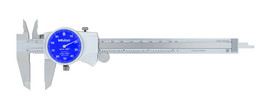 Mitutoyo 505-742-51J - 6" Dial Caliper Blue Face. 1/REV .001