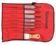 Nicholson - 8PC Machinist File Sets Pouched 22025NN 