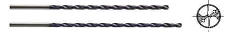 G1 HM25035 - 3.5 mm x 6.0 mm Sk x 99 mm x 139 mm Carbide Dream Drill MQL Type w/ Coolant Holes (25XD)
