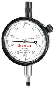Starrett -0-.250" Dial Test Indicator .001" Grads .100" Range 25-141J  53240 usa mfg