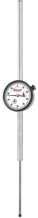 Starrett 25-4041J - Dial Test Indicator 0-4.000", .001" Grads, 0.100" Range - 53311 USA