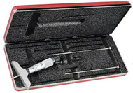 Starrett 440Z-3L - Depth Gage Micrometer 0-3" - 2-1/2" Base w Case 52113