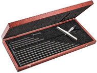 Starrett 445DZ-12RL - Depth Gage Micrometer 0-12" with 6" Base w Case 67119 