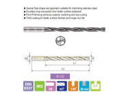 YG1 DH453175 - 17.5 x 18 mm shk x 171mm loc x 222 mm oal TiAlN Coated Carb. Dream Drill for Stainless w Coolant Holes (8XD)