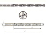 0.3438 - DH452022F - 8.731(11/32) x 10 x 61 x 103 INOX TiAlN CarbIde Drill w Coolant Holes (5XD) * 	Call for availability*