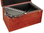 Starrett -12 - 24" Outside Micrometer Set.0001" Grads Ratchet Thimble & Carbide Anvil-Spindle - S436FXRLZ USA Mfg