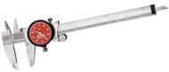 Starrett R120A-6 -Dial Caliper 0 - 6", .001" Grad w Red Face - 64516 USA Mfg