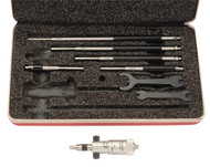 Starrett - 124AZ  / Inide Micrometer Set / 2" - 8" Range / 50542