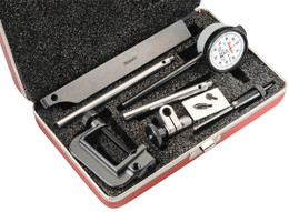 Starrett 650A1Z - Back Plunger Dial Test Indicator Set 0-100 Dial Face - USA