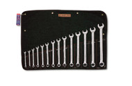 Allen - 14PC Full Polsih Combination Wrench Set 12 PT 3/8" - 1-1/4" w Roll 29307A ** Replaced with WRIGHTGRIP® Set 914 **