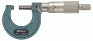 Mitutoyo 103-131 - 1" Micrometer .0001 RA Hammertone Baked Enamel