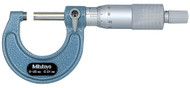 Mitutoyo 103-137- 25mm Micrometer .01 RA Hammertone Baked Enamel