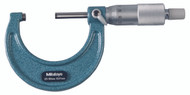 Mitutoyo - Micrometer 25mm -50mm .01 RA Hammertone Baked Enamel 103-138