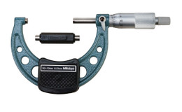 Mitutoyo 103-139-10 - 75 mm Micrometer .01 RA Hammertone Baked Enamel