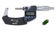 Mitutoyo 293-343-30 - 3-4"  Digimatic Micrometer w Ratchet Stop, IP65 Dust/Water Protection