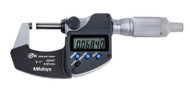 Mitutoyo 293-344-30 - Digimatic Micrometer, Range: 0-1"/0-25.4 mm, IP65, RA Thimble