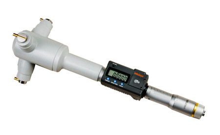 Mitutoyo 468-275 - Digimatic Holtest Micrometer 5.0" - 6.0" Range 3 PT SPC 