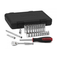 GearWrench -  26 Pc. 1/4" Dr 12 Point SAE Std and Deep Mechanics Tool Set 