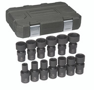 GearWrench - 13 Pc. 1/2" Drive 6 Point SAE Impact Universal Socket Set 1/2" - 1-1/4"
