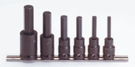 Proto - 1/2" Drive 6 Piece Metric Hex Bit Impact Socket Set 6mm - 17mm  USA Mfg