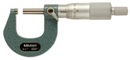 Mitutoyo 103-260 - 1" Micrometer .0001 RA Hammertone Baked Enamel