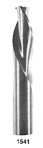 Atrax 1541 - 7/16" Solid Carbide Router 2 Flute LH Spiral / Profiling USA Mfg (9800250 )