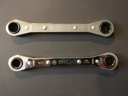 Wright Tool 9430 -5 Pc Ratcheting Box Wrench -12 Pt Straight Metric 7mm - 17mm USA0