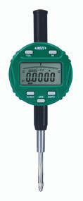 Insize - Elec Digital Indicator 1"/ 25.4 MM 0.0005"/0.01 MM Reading  w/ Lug Nut Back, Stem Dia 3/8", DIA # 4-48 UNF Thread