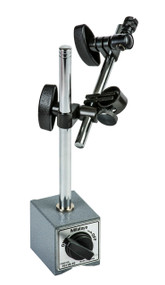 Mitutoyo 7011S-10 - Magnetic Stand with Adjuster - Stable Magnetic Base with Fine Adjustment, Durable Steel Construction, Designed for Precision Industrial Measurement and Inspection Setup