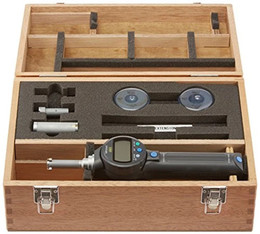 Mitutoyo 568-929-10 - 3 Pc Borematic 3-Point Bore Gage Set - Interchangeable Heads .5 - 1" w SPC