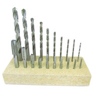 CTS - 20 Pc. Metric HSS Tool Room Tap & Drill Bit Set - 502075