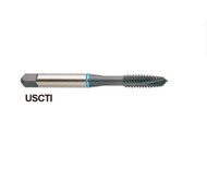 YG O1283 - 8-32 H3 Blue Ring Spiral Point Tap P.M TiALN for Steels <35 HRc 6 Ea
