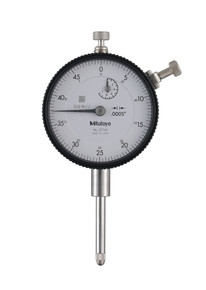 Mitutoyo 2776A - Dial Indicator Std .0005-.1" 4-48 UNF, 3/8" Stem, Lug