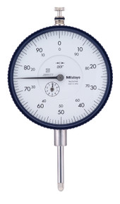 Mitutoyo 3416A - Dial Indicator Large Dial .0-1", 3/8 St, 4-48, Lug