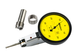 Mitutoyo 513-404-10E - Horizontal Dial Test Indicator, .08mm, 0.01mm Grad