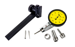 Mitutoyo 513-405-10T - Horizontal Dial Test Indicator Basic Set .02mm, 0.02mm Grad