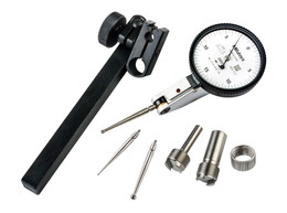 Mitutoyo 513-412-10T - Horizontal Dial Test Indicator .003"R/.0005" Grad Full Set 