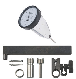 Mitutoyo 513-452-10T - Vertical Dial Test.Indicator Full Set .03" Range 0005" Grad