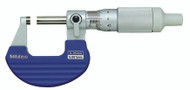 Mitutoyo 102-707 - Outside Micrometer 0- 25mm .01mm,.001 RA Insulated Frame, Friction Thimble w Certification 