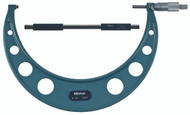 Mitutoyo 103-186 - Outside Micrometer 9 - 10", .001", Baked Enamel, Ratchet Stop