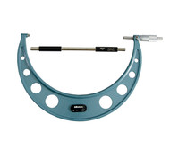 Mitutoyo 103-187 - Outside Micrometer 10 - 11", .001", Baked Enamel, Ratchet Stop
