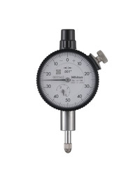 Mitutoyo 1411AB - Dial Indicator .001 - .25", 3/8 Stem, 4-48 Thread Flat Back (REPLACES 1411SB 10/21)