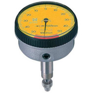 Mitutoyo 1960A - Dial Indicator Back Plunger .0mm - 1mm, 8mm Stem, M2.5X0.45, Flat Back
