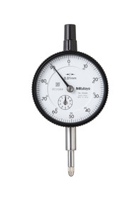 Mitutoyo 2046A - Dial Indicator 0mm - 10mm, 8mm Stem, M2.5X0.45, Lug