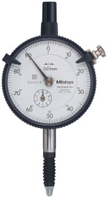 Mitutoyo 2046S-60 - Dial Indicator Metric Standard .01mm - 10mm - Water Proof