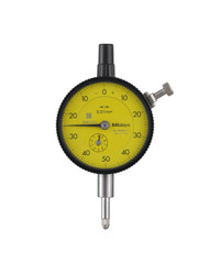 Mitutoyo 2047A-11 - Dial Indicator .01mm - 10mm, 3/8 Stem, 4-48, Lug